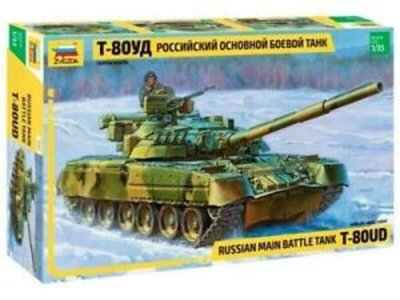 1:35 Zvezda 3591 T-80UD Russian Main Battle Tank - Zvz3591 - ZVZ3591