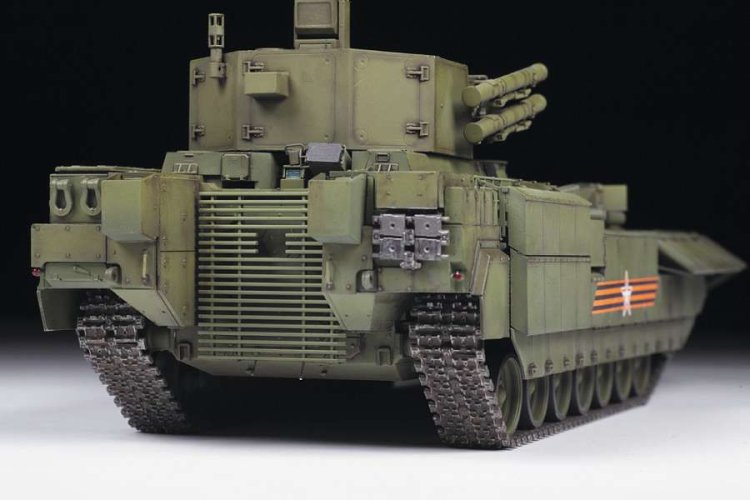 1:35 Zvezda 3623 Russian w/57mm - ATAKA at missiles TBMP T-15 - ARMATA - Zvz3623 img 7822 - ZVZ3623