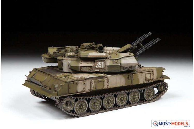 1:35 Zvezda 3635 Soviet self-propelled anti-aircraft gun ZSU-23-4 "Shilka" - Zvz3635 54 - ZVZ3635