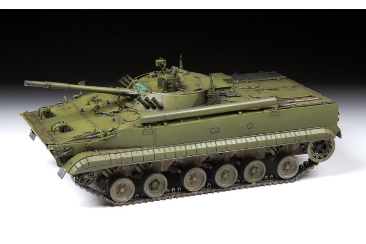 1:35 Zvezda 3649 Russian infantry fighting vehicle BMP-3 - Zvz3649 bmp 3 back fx  - ZVZ3649