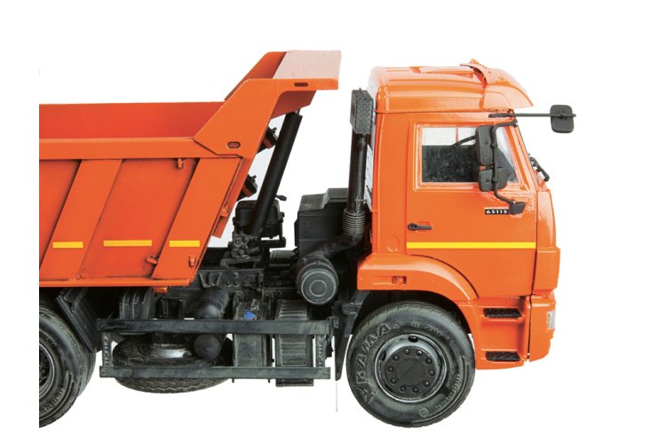 1:35 Zvezda 3650 Dump Truck Kamaz 65115 - Zvz3650 kamaz profil - ZVZ3650