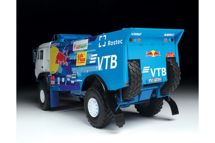 1:35 Zvezda 3657 Kamaz Rallye Truck - Zvz3657 2 - ZVZ3657