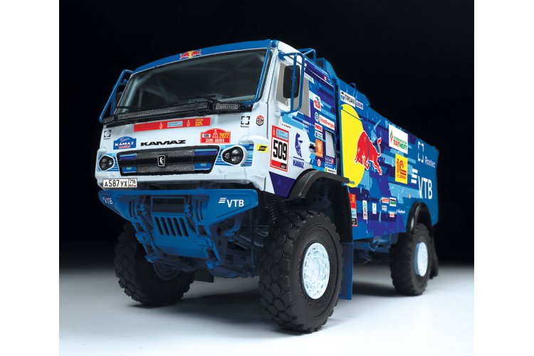 1:35 Zvezda 3657 Kamaz Rallye Truck - Zvz3657 3 - ZVZ3657