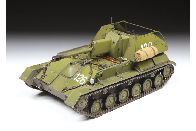 1:35 Zvezda 3662 Soviet Self-Propelled Gun SU-76M - Zvz3662 img 0307 - ZVZ3662