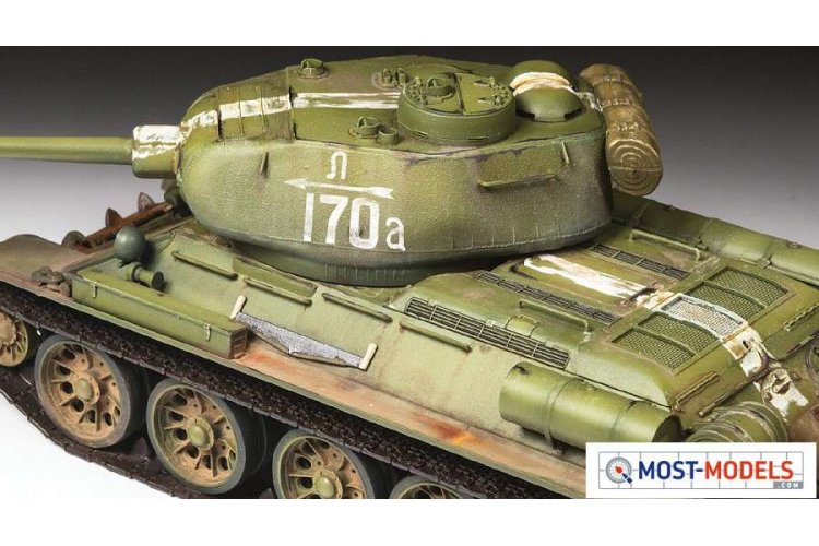 1:35 Zvezda 3686 Soviet Medium Tank T-34/76 mod. 1942 - Zvz3686 3 - ZVZ3686