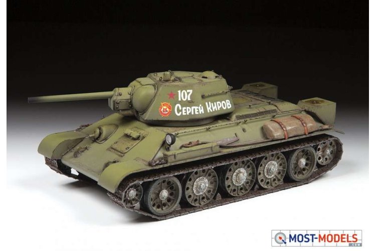 1:35 Zvezda 3686 Soviet Medium Tank T-34/76 mod. 1942 - Zvz3686 5 - ZVZ3686