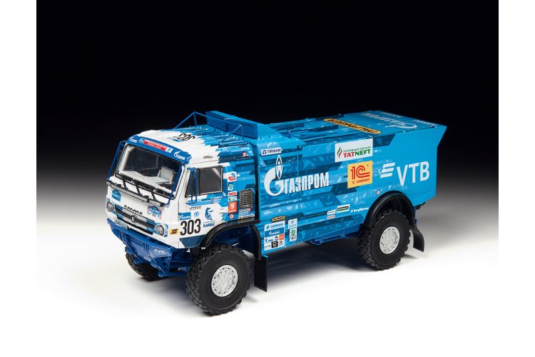 1:43 Zvezda 43005 KAMAZ-master 43509 Rally Truck - Zvz43005 2 - ZVZ43005