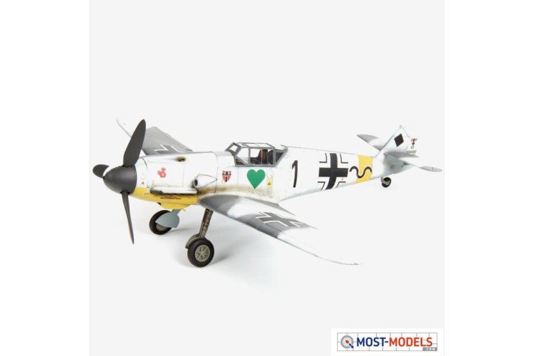 1:48 Zvezda 4806 German fighter Messerschmitt BF-109 F4 - Zvz4806 2 - ZVZ4806