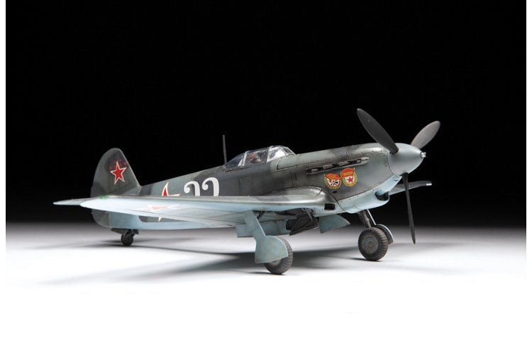 1:48 Zvezda 4815 YAK-9 Soviet Fighter - Zvz4815 img 8700 - ZVZ4815