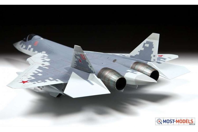 1:48 Zvezda 4824 Russian fifth-generation fighter SU-57 - Suchoi - Zvz4824 6 - ZVZ4824