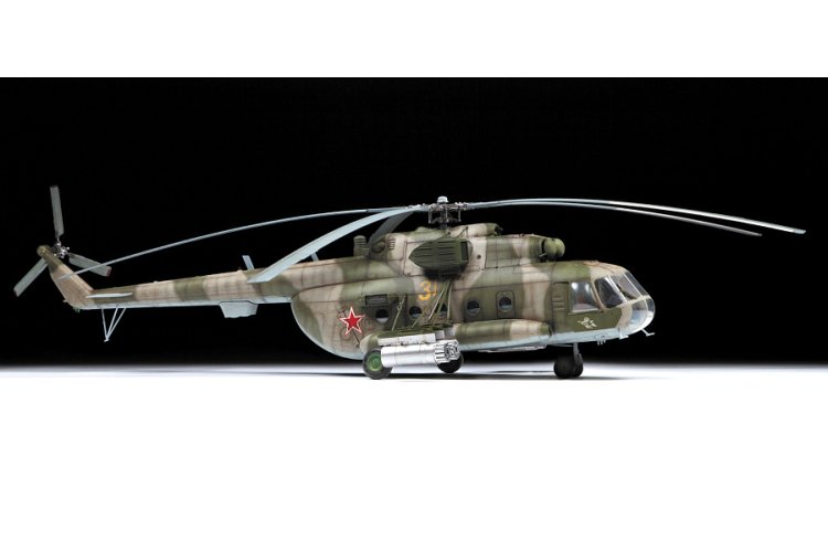 1:48 Zvezda 4828 Soviet multipurpose helicopter Mil Mi-8MT - Hip-H - Zvz4828 pic 5 new - ZVZ4828