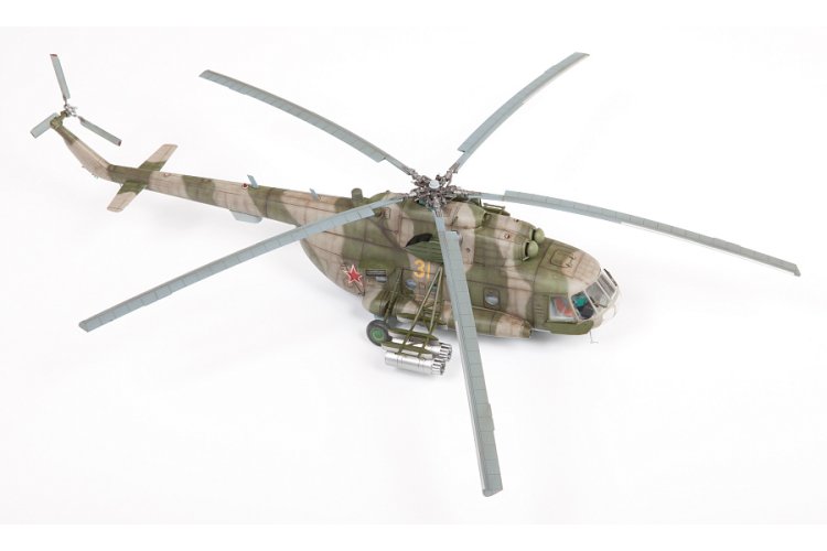 1:48 Zvezda 4828 Soviet multipurpose helicopter Mil Mi-8MT - Hip-H - Zvz4828 pic 7 - ZVZ4828