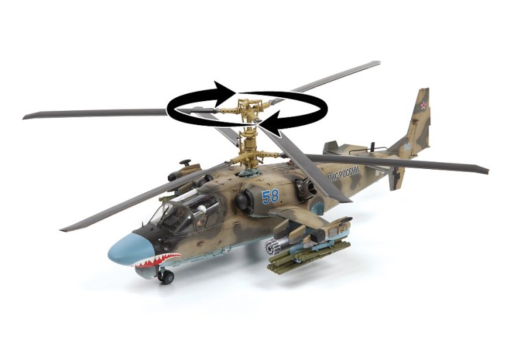 1:48 Zvezda 4830 Russian Combat KA-52 "Alligator" Attack Helikopter - Zvz4830 3 - ZVZ4830