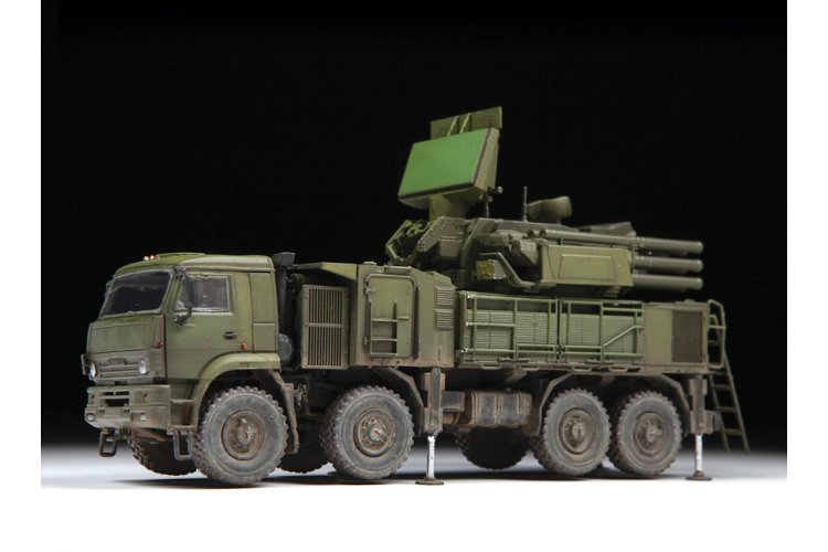 1:72 Zvezda 5069 Russian Pantsir-S1 - self-propelled anti-aircraft system - Zvz5069 xx x back kx  - ZVZ5069