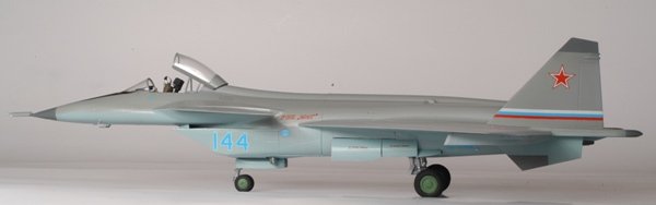 1:72 Zvezda 7252 Mikoyan MiG 1.44 - Russian Multirole Fighter of the New Generation - Zvz7252 10 - ZVZ7252