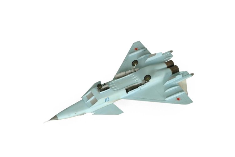 1:72 Zvezda 7252 Mikoyan MiG 1.44 - Russian Multirole Fighter of the New Generation - Zvz7252 2 - ZVZ7252