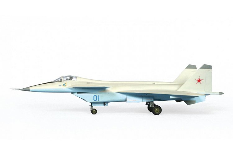 1:72 Zvezda 7252 Mikoyan MiG 1.44 - Russian Multirole Fighter of the New Generation - Zvz7252 4 - ZVZ7252