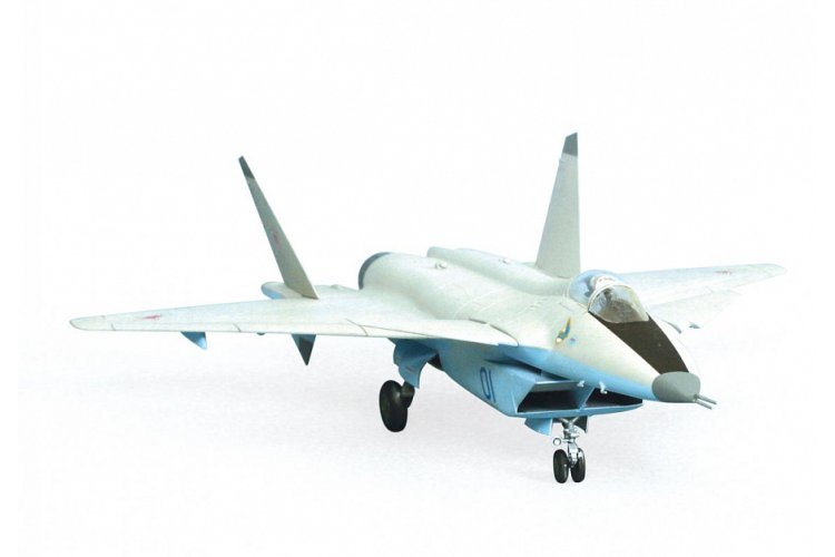 1:72 Zvezda 7252 Mikoyan MiG 1.44 - Russian Multirole Fighter of the New Generation - Zvz7252 6 - ZVZ7252