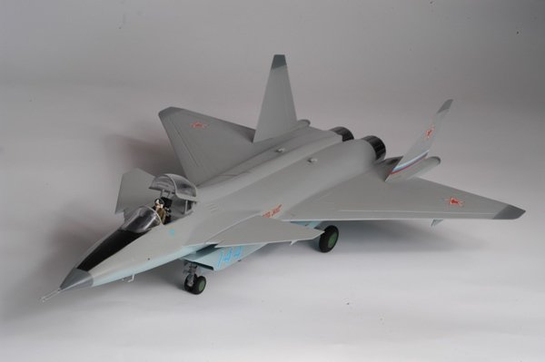 1:72 Zvezda 7252 Mikoyan MiG 1.44 - Russian Multirole Fighter of the New Generation - Zvz7252 9 - ZVZ7252