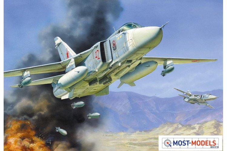 1:72 Zvezda 7267 Front Bomber SU-24M "Fencer D" - Zvz7267 - ZVZ7267