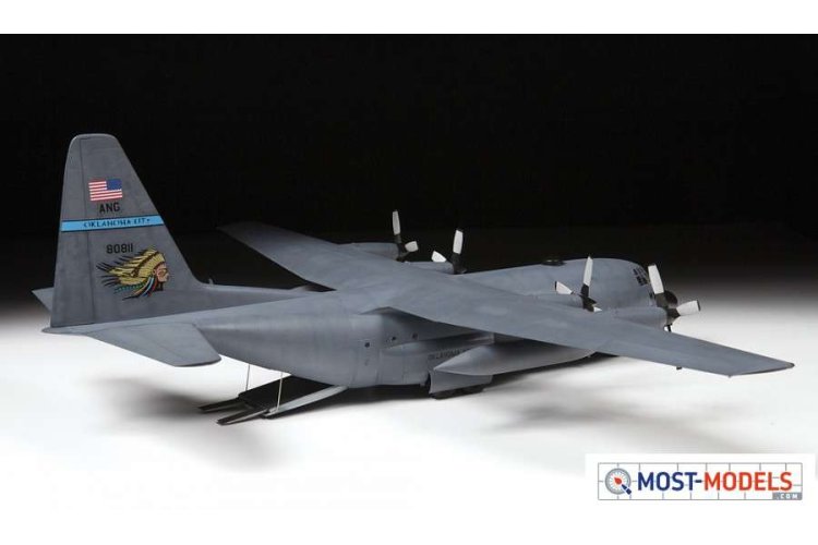 1:72 Zvezda 7321 American heavy transport plane C-130H - Hercules (BE decals) - Zvz7321 10 14 - ZVZ7321BE