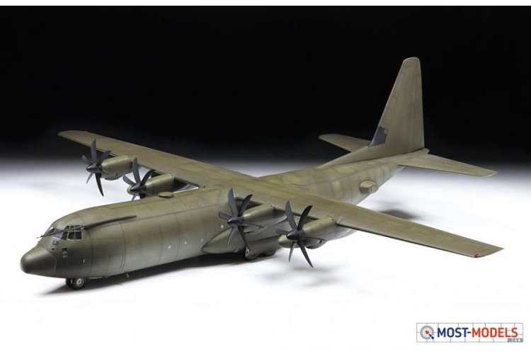 1:72 Zvezda 7324 Heavy transport plane C-130J-30 - Zvz7324 american plane s 130j 30 back z  - ZVZ7324