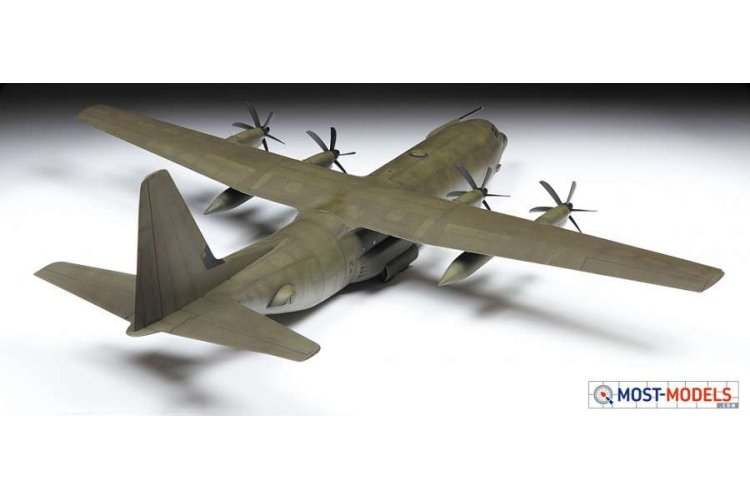 1:72 Zvezda 7324 Heavy transport plane C-130J-30 - Zvz7324 img 6990 - ZVZ7324