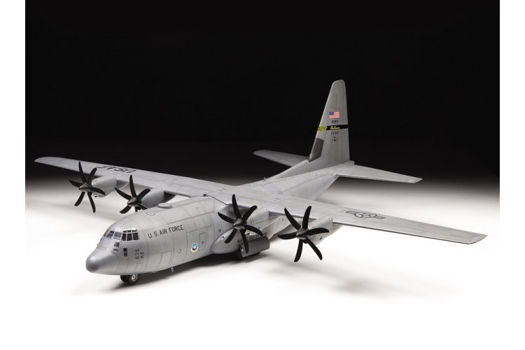 1:72 Zvezda 7325 American Military Transport Plane Hercules C-130J - Zvz7325 s 130j back sb  - ZVZ7325