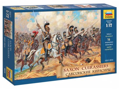 1:72 Zvezda 8035 Saxon Cuirassiers - Napoleonic Wars 1810-1814 - Zvz8035 d  - ZVZ8035