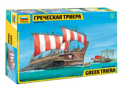 1:72 Zvezda 8514 Griekse Triera - Zeilschip - Zvz8514 1 - ZVZ8514