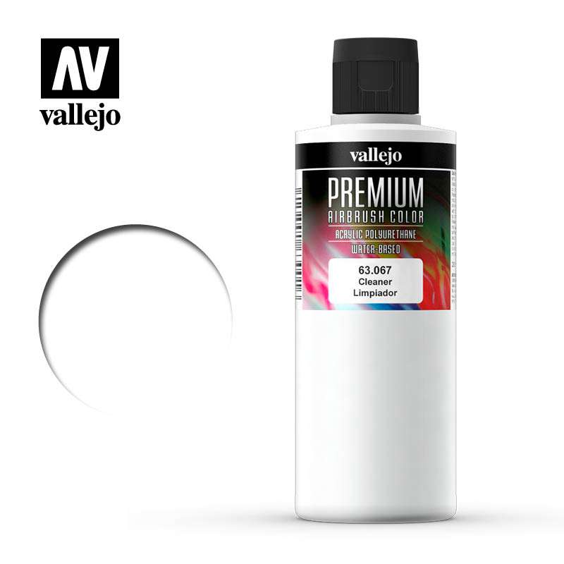 Vallejo 63067 Premium Airbrush Cleaner - 200ml